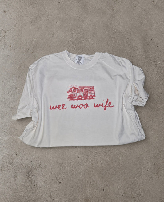 Wee woo wife - CC tee