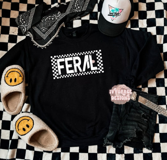 Feral ⚡️ toddler tee