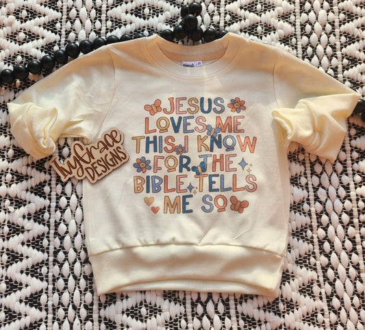 Jesus loves me - sweatshirt