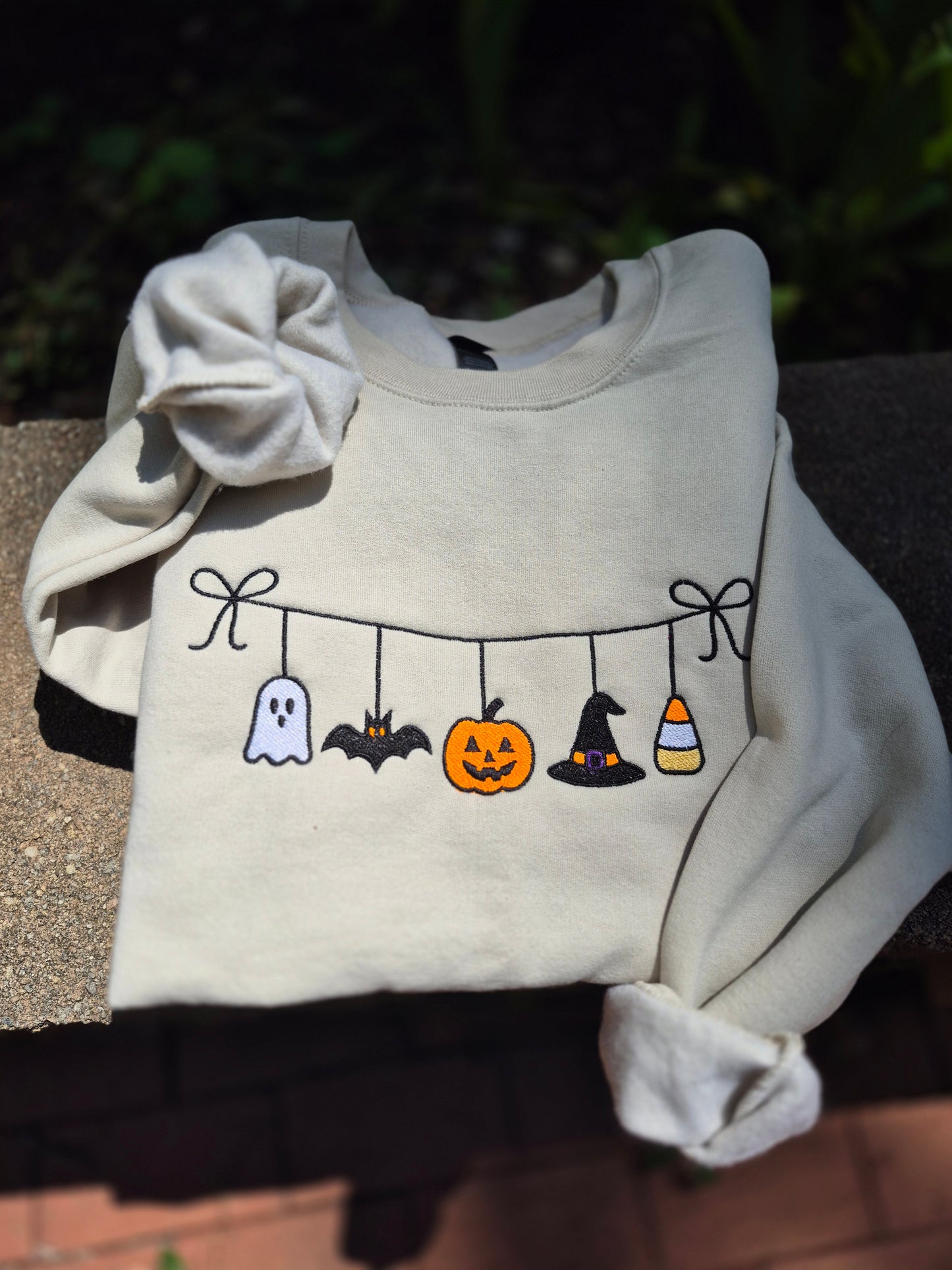 Halloween banner- cc tees & gildan crews