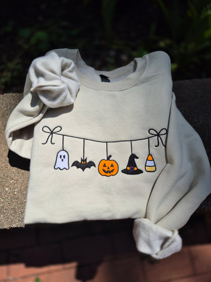 Halloween banner- cc tees & gildan crews