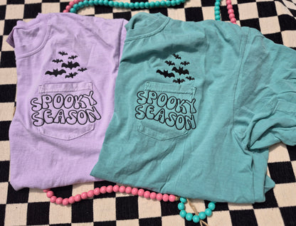 Spooky season + bats - cc tee