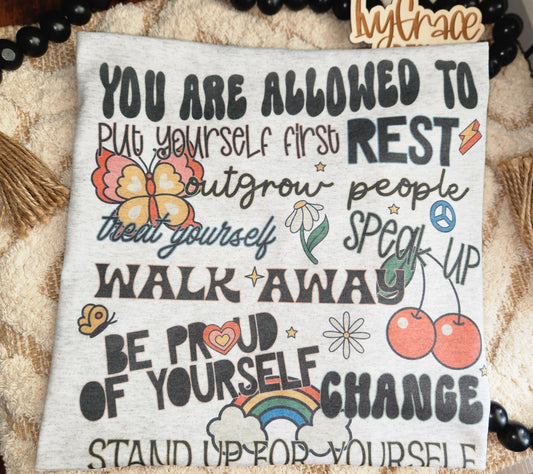 You are allowed to thrive ✨️