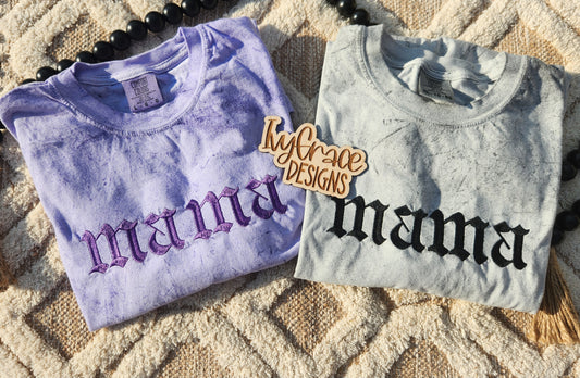 Mama - comfort color colorblast