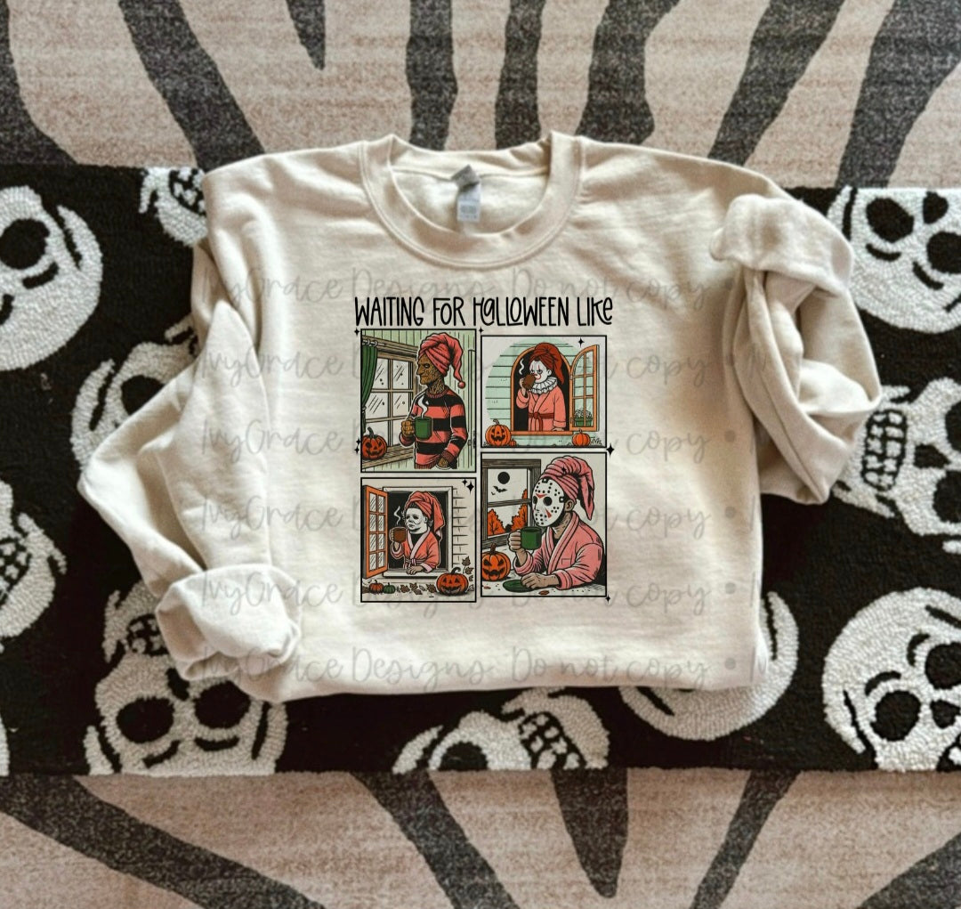 Weekend flash sale - spooky - TODDLER & ADULT crew