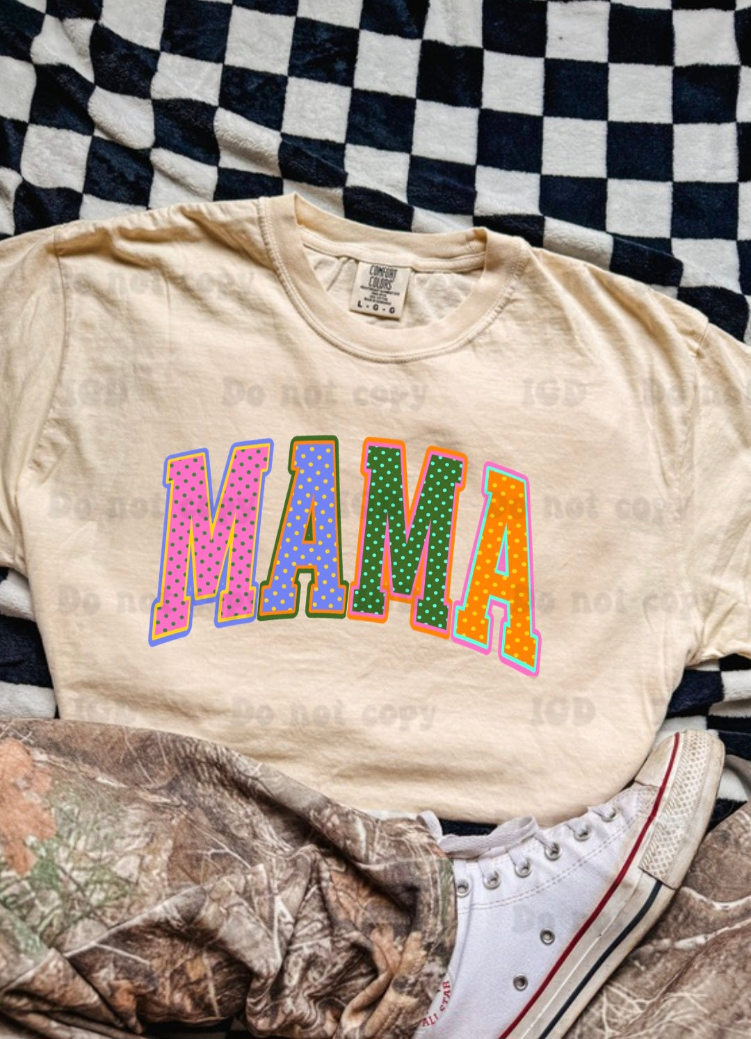 Milticolor mama - CC tee