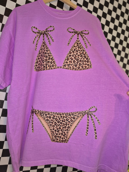 Cheetah bikini - CC tee
