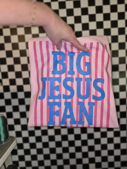 Big jesus fan ~ cc tee