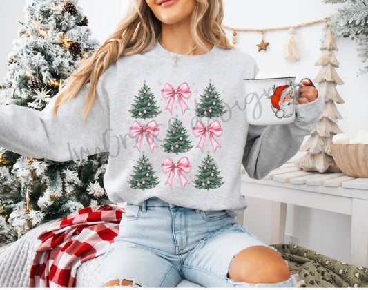 Trees & bows 🎀🎄 sweatshirt