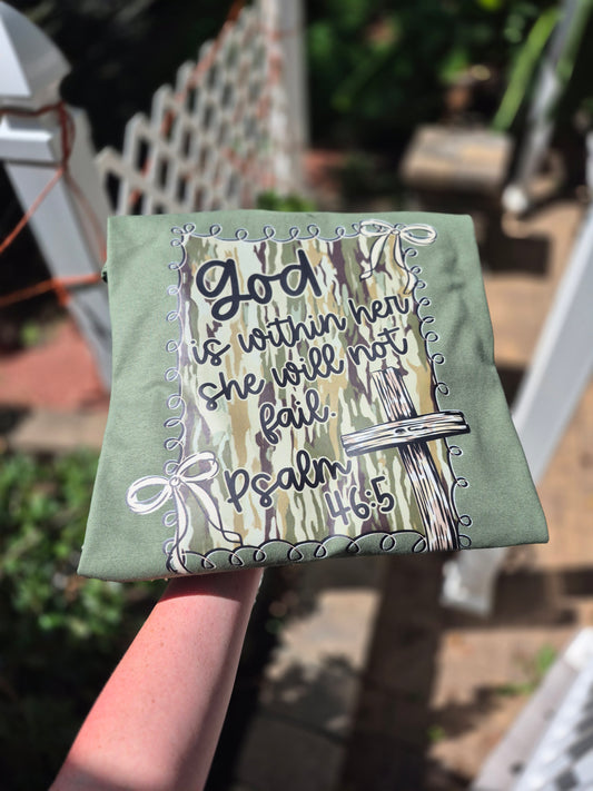 God is within her 💚