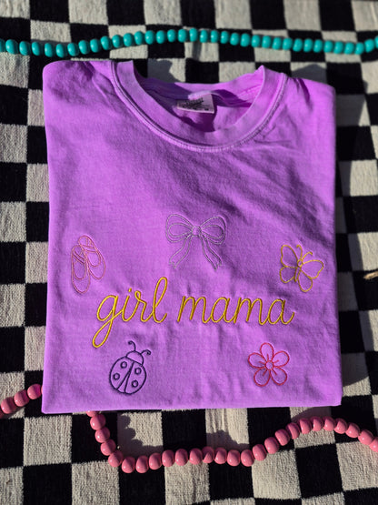 Girl mama doodles- cc tees & gildan crews