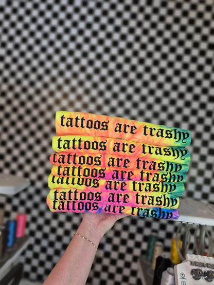 Tiedye tattoos are trashy tees ✨️