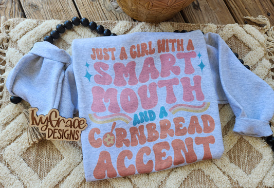Smart mouth & cornbread accent