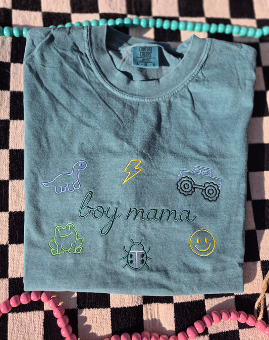 Boy mama doodles- cc tees & gildan crews
