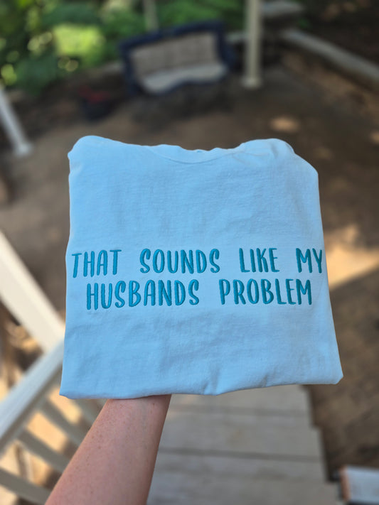 That sounds like my husband's problem ✨️