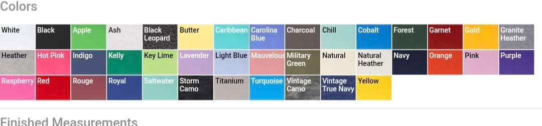 Toddler icons + names. (Tees & crews - read description