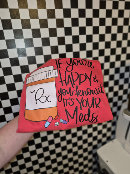 If your happy & you know it-  cc tee