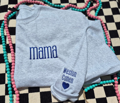 Mama (or any title) + sleeve names