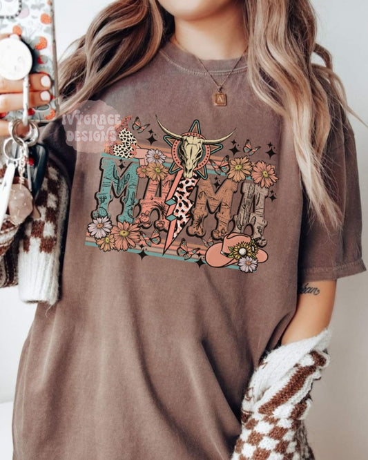 Western mama - comfort color