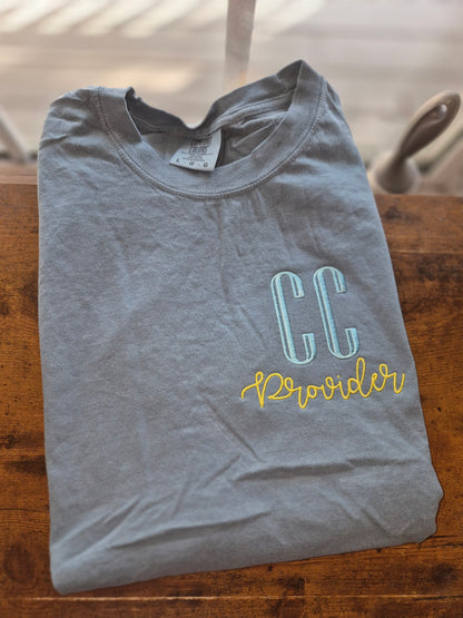 Custom work/title cc tees & gildan crews