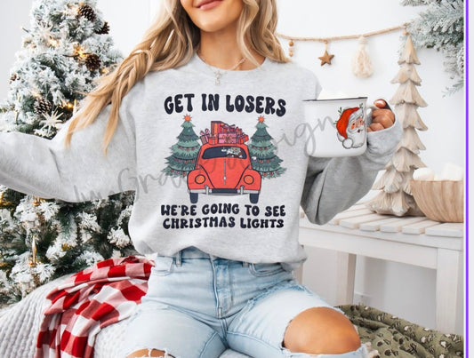 We're going to see Christmas lights 🎄 sweatshirt