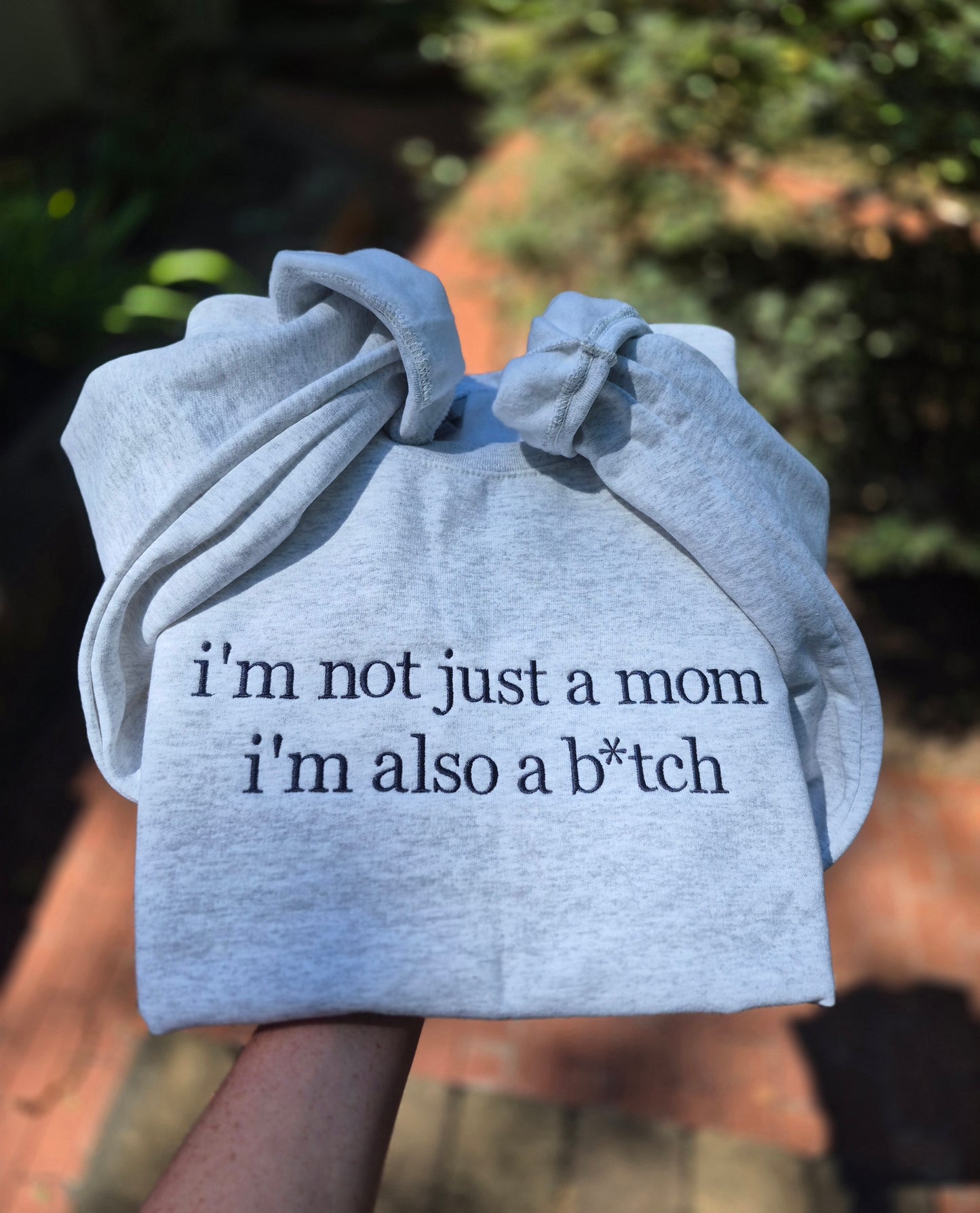 Im not just a mom ✨️ embroidery crew