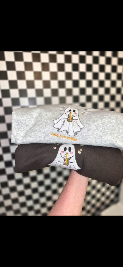Weekend flash sale - cold boo coffee. TEES & CREWS