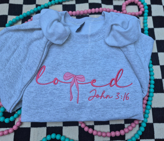 Loved. John 3:16