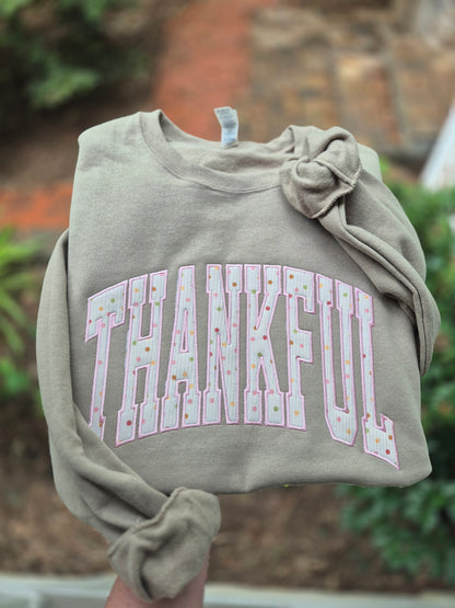 RTS XL sweatshirt- thankful