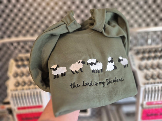 The lord is my shepherd 🐑