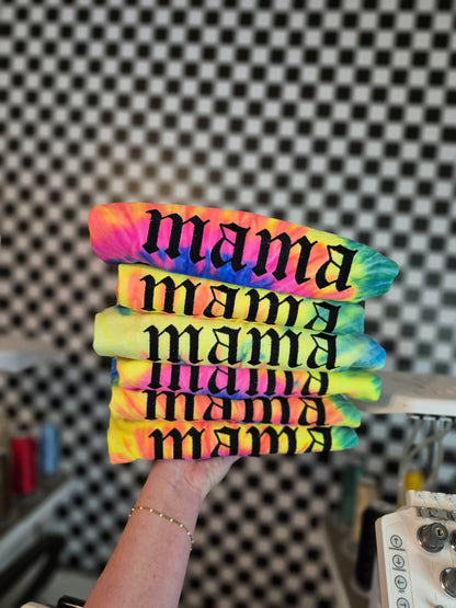 Tiedye MAMA tees ✨️