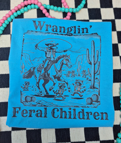 Wranglin feral kids 🤠