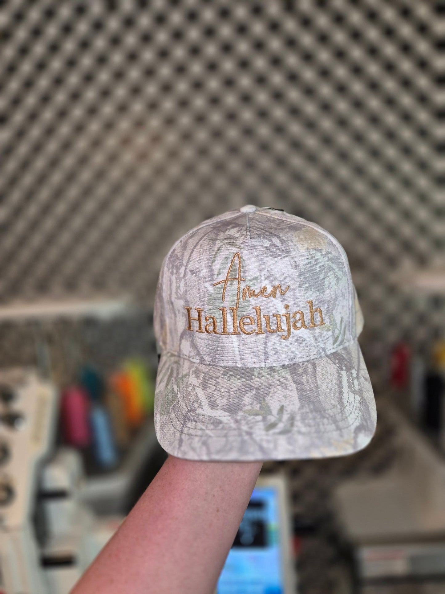 Amen hallelujah- camo solid
