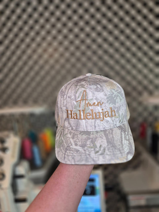 Amen hallelujah- camo solid