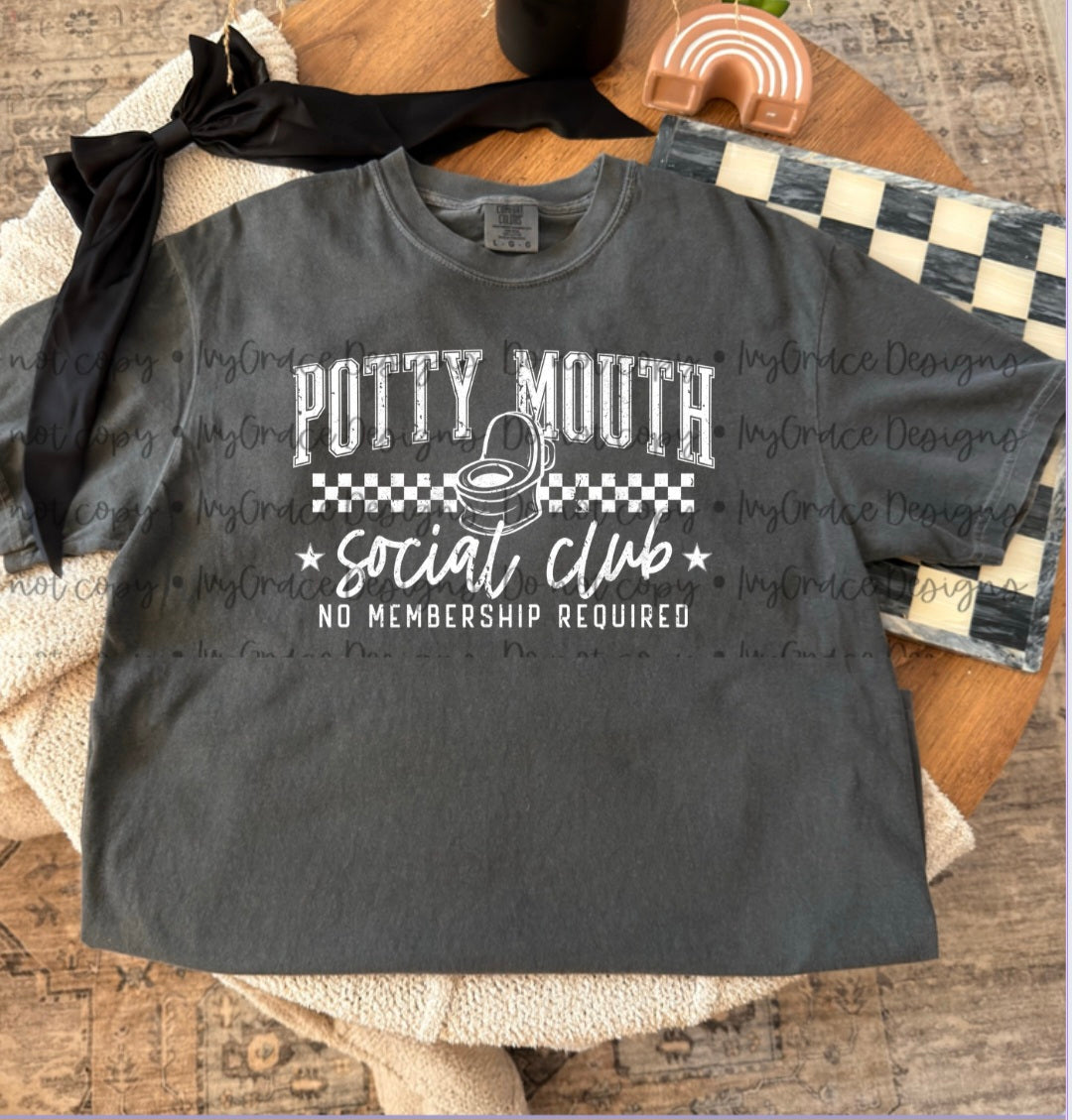 Potty mouth social club 💀