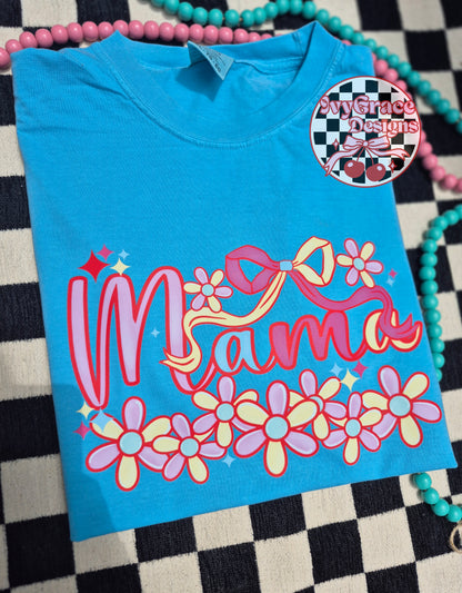 Mama floral & bow 🎀