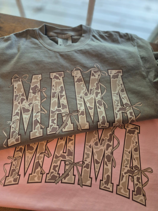 Mama camo -cc tee