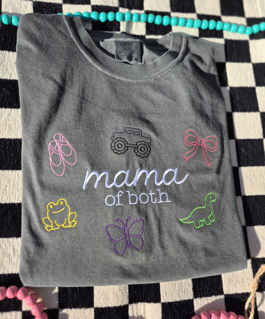 Mama of both doodles- cc tees & gildan crews