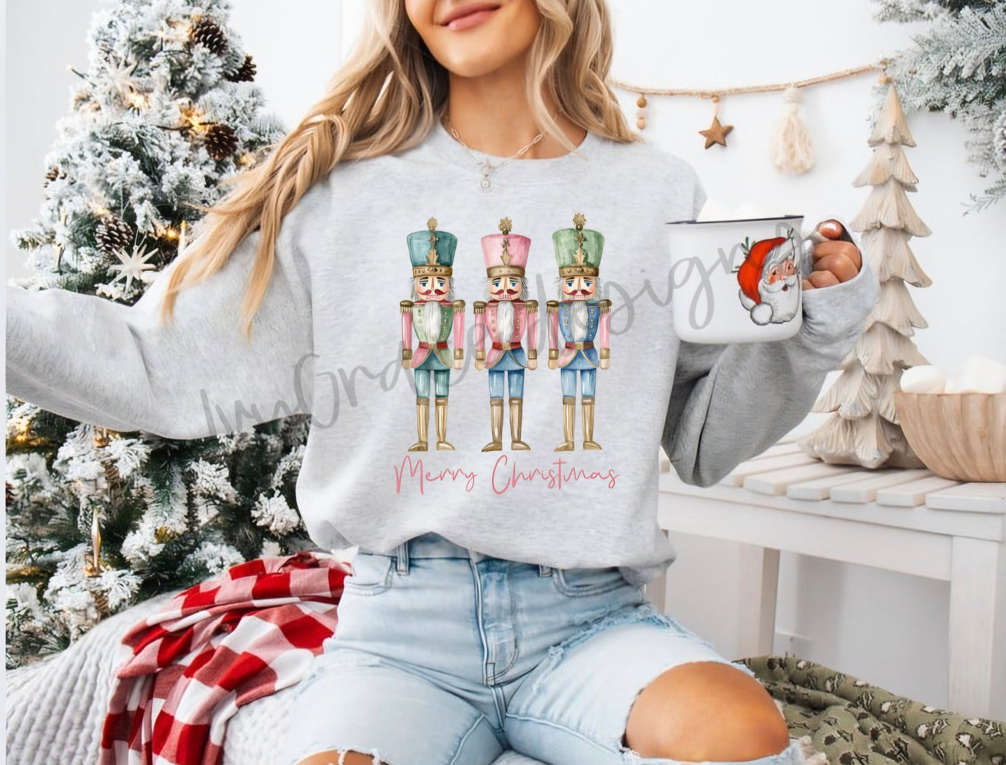 Nutcracker merry Christmas sweatshirt